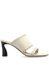 Iro Open-toed High-heeled Sandals In White