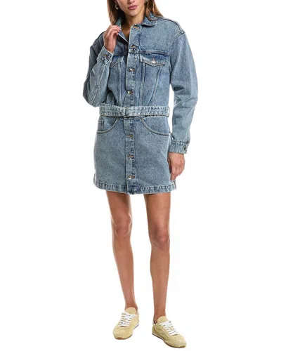 Iro Glacia Mini Dress In Blue