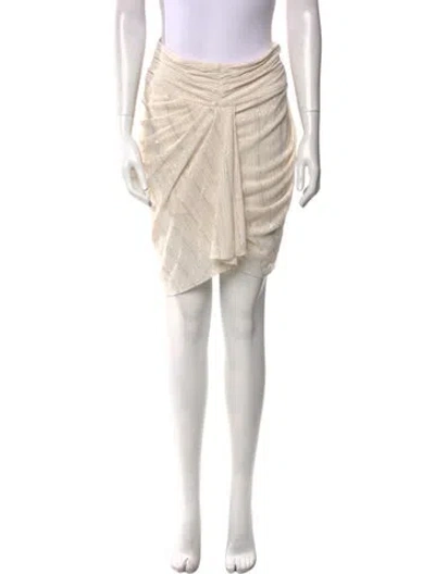 Pre-owned Iro Glitter Accents Knee-length Skirt