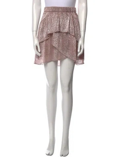 Pre-owned Iro Glitter Accents Mini Skirt