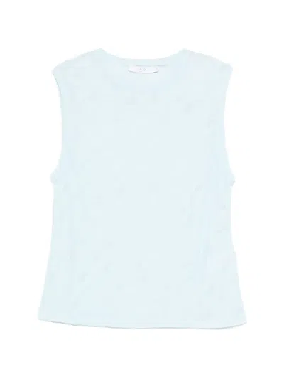 Iro Gloriana Sleeveless T-shirt In Blue