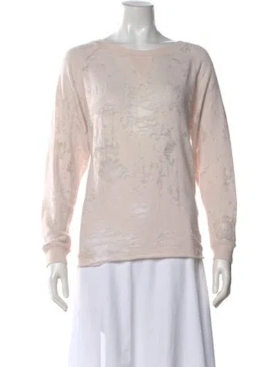 Pre-owned Iro Graphic Print Crew Neck Sweatshirt In Neutral