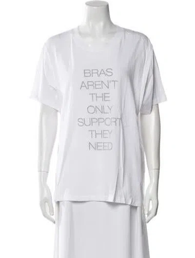 Pre-owned Iro Graphic Print Crew Neck T-shirt W/ Tags In White