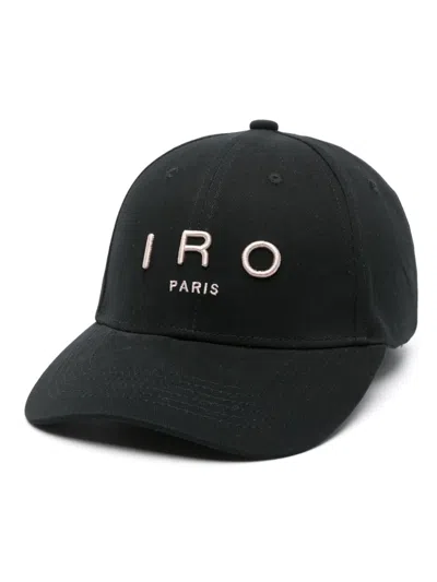 Iro Greb Baseball Cap In Black