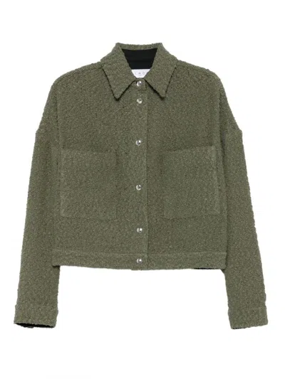 Iro Green Cotton Jacket