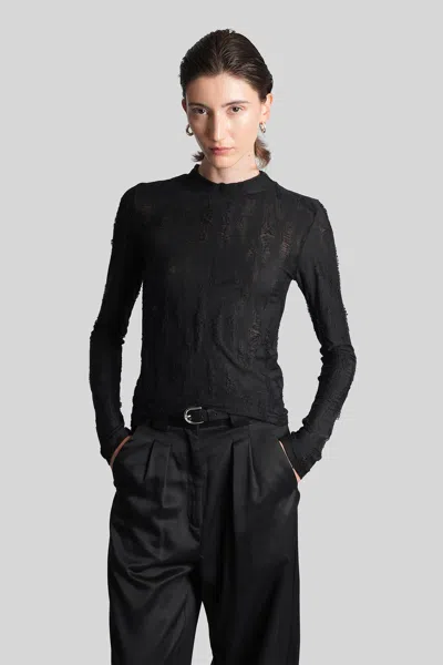 Iro Guilia T-shirt In Black Polyester