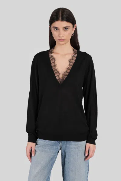 Iro Haby Knitwear In Black Wool