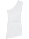 Iro One-shoulder Cotton-blend Minidress