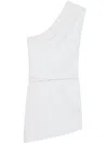 Iro One-shoulder Cotton-blend Minidress