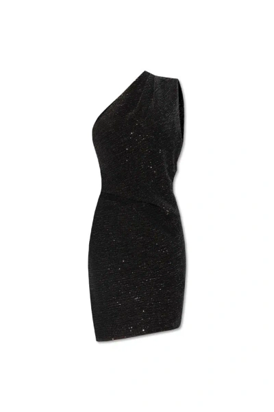 Iro Haidi Sequin-embellished Minidress In Black