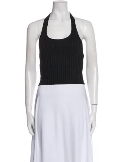 Pre-owned Iro Halterneck Sleeveless Crop Top In Multi