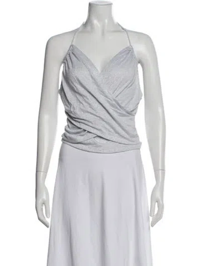 Pre-owned Iro Halterneck Sleeveless Top W/ Tags In White