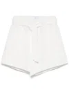 Iro Hannou Cotton Blend Shorts In White