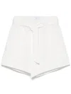 Iro Hannou Cotton Blend Shorts In White