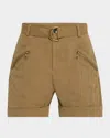 Iro Hano Belted Utility Shorts