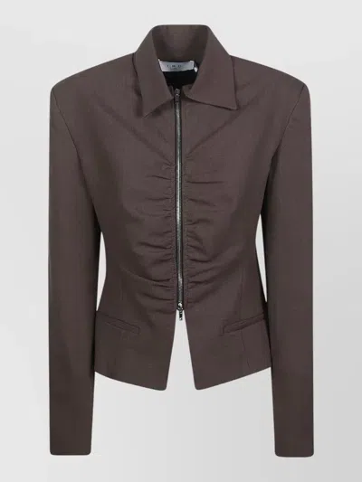 IRO HELVINA LONG SLEEVE TAILORED BLAZER JACKET