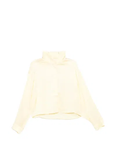 Iro High Neck Top In Neutral