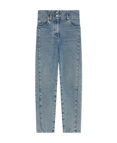 Iro Harold High-rise Straight-leg Jeans In Mid Denim
