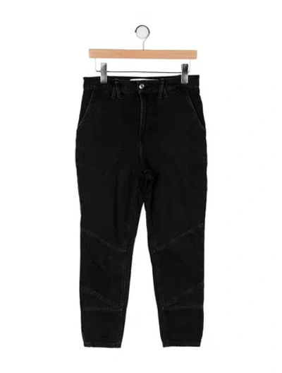 Pre-owned Iro High-rise Skinny Leg Jeans In Black