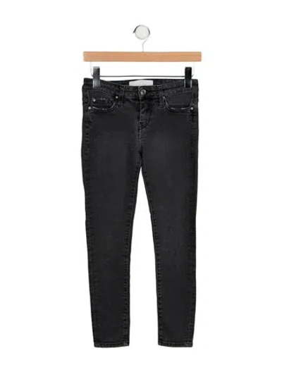 Pre-owned Iro High-rise Skinny Leg Jeans In Black