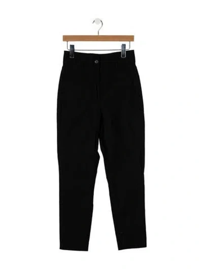 Pre-owned Iro High-rise Skinny Leg Jeans In Black