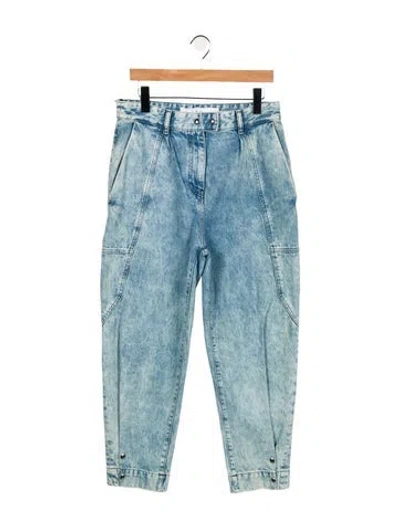 Pre-owned Iro High-rise Skinny Leg Jeans In Blue