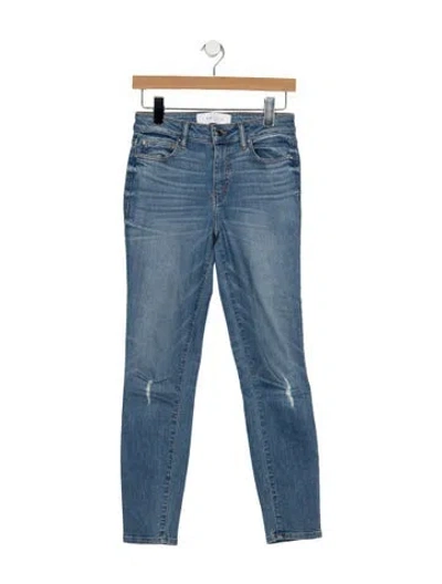 Pre-owned Iro High-rise Skinny Leg Jeans In Blue
