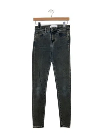 Pre-owned Iro High-rise Skinny Leg Jeans In Blue