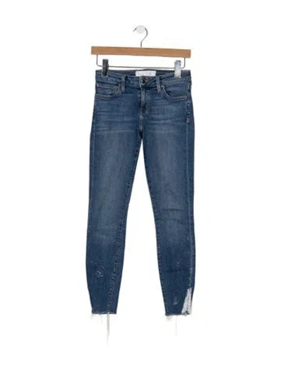 Pre-owned Iro High-rise Skinny Leg Jeans In Blue