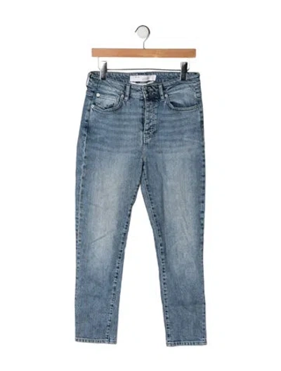 Pre-owned Iro High-rise Skinny Leg Jeans In Blue