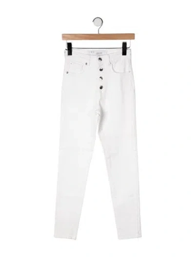Pre-owned Iro High-rise Skinny Leg Jeans In Neutral
