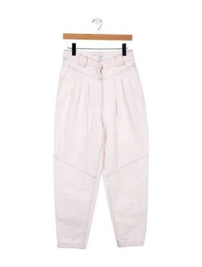 Pre-owned Iro High-rise Skinny Leg Jeans In Pink