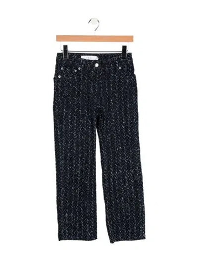Pre-owned Iro High-rise Straight Leg Jeans In Blue