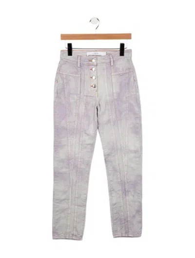 Pre-owned Iro High-rise Straight Leg Jeans In Multicolor