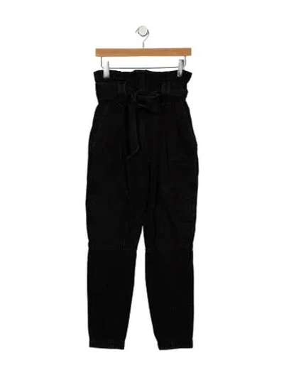 Pre-owned Iro High-rise Straight Leg Jeans W/ Tags In Black
