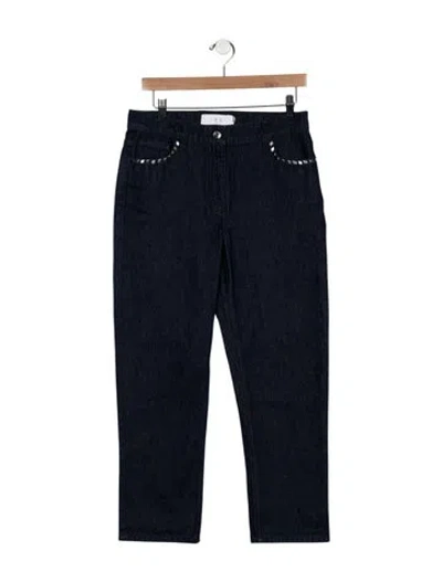 Pre-owned Iro High-rise Straight Leg Jeans W/ Tags In Blue
