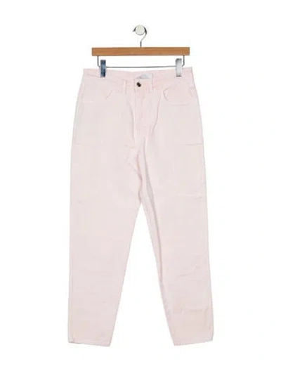 Pre-owned Iro High-rise Straight Leg Jeans W/ Tags In Pink