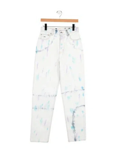 Pre-owned Iro High-rise Straight Leg Jeans W/ Tags In White