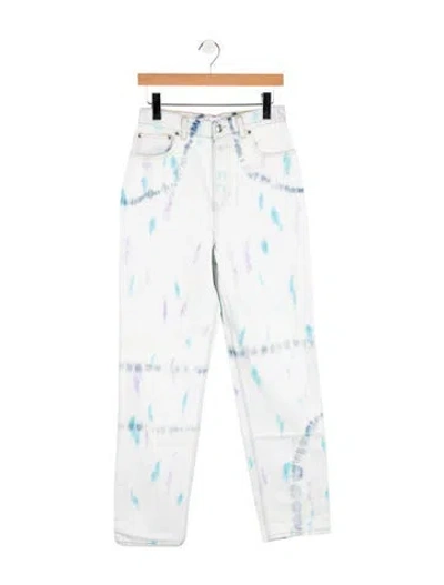 Pre-owned Iro High-rise Straight Leg Jeans W/ Tags In White