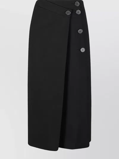 Iro High-rise Tailored Trousers In Black