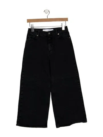 Pre-owned Iro High-rise Wide Leg Jeans In Blue