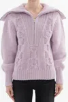 Iro Holea Sweater In Light Purple In Multi