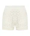 Iro Enaya Shorts In White Cotton In White