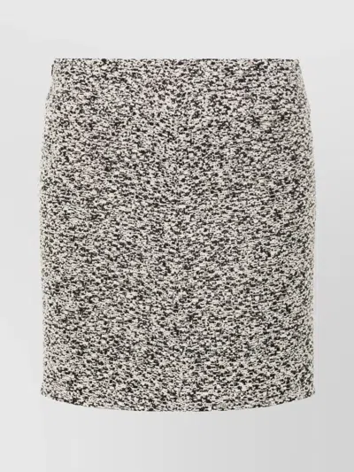 IRO HORTENSE COTTON BLEND MINI SKIRT