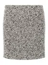 Iro Hortense Cotton Blend Mini Skirt In Multicolour
