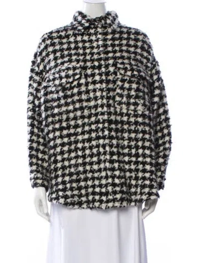 Pre-owned Iro Houndstooth Print Jacket In Multi