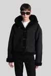 Iro Huesca Shearling In Black