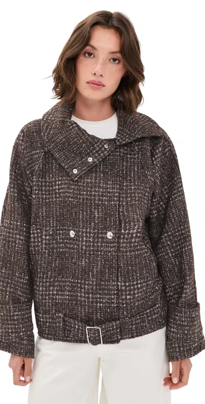 Iro Inja Jacket Earthy Brown