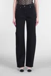 Iro Irasi Jeans In Black Cotton In Black