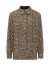 Iro Tweed-effect Woven Shirt In Multi